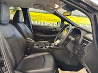 USED 2021 21 NISSAN LEAF 40kWh N-Connecta Hatchback 5 Door Electric Automatic Black 1 Former Keeper HEATED SEATS+360 CAMERAS+PRIV GLASS