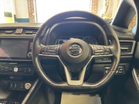 USED 2021 21 NISSAN LEAF 40kWh N-Connecta Hatchback 5 Door Electric Automatic Black 1 Former Keeper HEATED SEATS+360 CAMERAS+PRIV GLASS