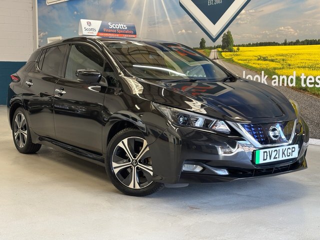 2021 LEAF 40KWH N CONNECTA HATCHBACK 5 DOOR ELECTRIC AUTOMATIC BLACK 1 FORMER KEEPER... photo