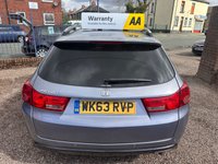 USED 2013 63 HONDA ACCORD 2.2 i-DTEC ES GT Tourer 5dr Diesel Manual Euro 5 (150 ps) GREAT ECONOMY,1/2  LEATHER, ALLOYS, LOVELY LOOKING CAR