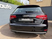 USED 2019 19 AUDI A3 1.0 TFSI 30 Sport Sportback 5dr Petrol S Tronic Euro 6 (s/s) (116 ps) 1 Owner, Dual Climate Control, Black Leather Seats, Sat Nav, Cruise Control, Bluetooth, Voice Control, USB, Rain Sensors, Auto Dimming Rear View Mirror, DAB Radio, LED Running Lights, Front and Rear Parking Sensors, LED Headlights, Auto Headlights, Apple Car Play, Android Auto