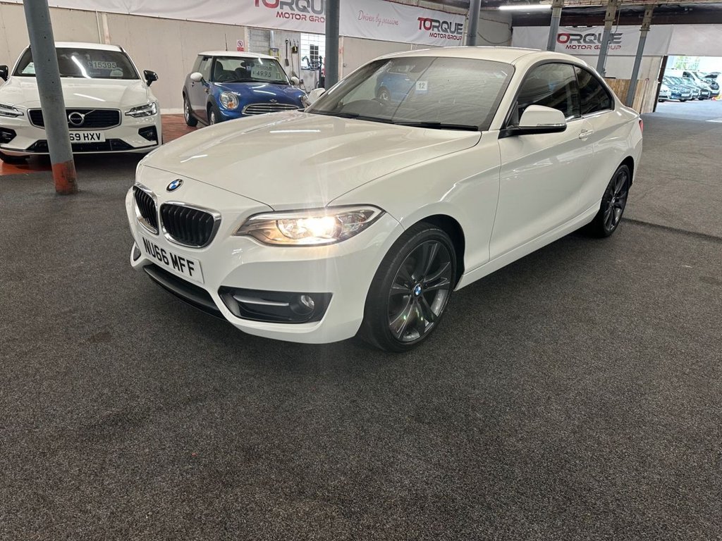 2016 BMW 2 Series 2.0TD 218d Sport Coupe 2d