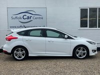 USED 2016 16 FORD FOCUS 1.5 TDCi Zetec S Hatchback 5dr Diesel Manual Euro 6 (s/s) (120 ps) www.suffolkcarcentre.co.uk - Located at Lowestoft