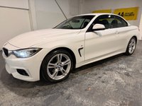 USED 2017 67 BMW 4 SERIES 2.0 420d M Sport Convertible 2dr Diesel Auto Euro 6 (s/s) (190 ps) Sat Nav-Heated Leather Seats-Front and Rear Parking Sensors with Rear Camera.