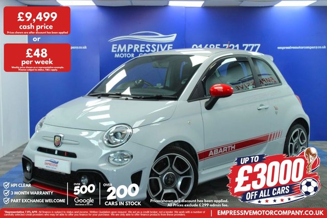 View our Abarth 595 1.4 T-Jet Hatchback 3dr Petrol Manual Euro 6 (145 ps)