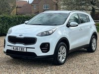 USED 2016 16 KIA SPORTAGE 1.6 GDi 2 SUV 5dr Petrol Manual Euro 6 (s/s) (130 bhp) 108467 miles f,s,h