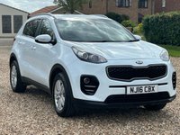 USED 2016 16 KIA SPORTAGE 1.6 GDi 2 SUV 5dr Petrol Manual Euro 6 (s/s) (130 bhp) 108467 miles f,s,h