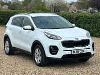 USED 2016 16 KIA SPORTAGE 1.6 GDi 2 SUV 5dr Petrol Manual Euro 6 (s/s) (130 bhp) 108467 miles f,s,h