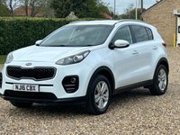 USED 2016 16 KIA SPORTAGE 1.6 GDi 2 SUV 5dr Petrol Manual Euro 6 (s/s) (130 bhp) 108467 miles f,s,h