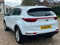 USED 2016 16 KIA SPORTAGE 1.6 GDi 2 SUV 5dr Petrol Manual Euro 6 (s/s) (130 bhp) 108467 miles f,s,h