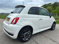 USED 2016 66 FIAT 500 1.2 S Hatchback 3dr Petrol Manual Euro 6 (s/s) (69 bhp) ONLY &pound;20 TAX + LOW INSURANCE GROUP + 7' TOUCHSCREEN DISPLAY WITH BLUETOOTH & DAB RADIO + AIR CON + ELECTRIC FRONT WINDOWS + HEATED REAR WINDSCREEN + REAR PARKING SENSORS + SPORTS PACK + GREAT 1ST TIME CAR + FINISHED IN BOSSA NOVA WHITE + REMOTE CENTRAL LOCKING WITH 2 KEYS + SPORT FABRIC + LEATHER STEERING WHEEL WITH AUDIO CONTROLS + PRIVACY GLASS + 15' SATIN GRAPHITE ALLOY WHEELS WITH TPMS