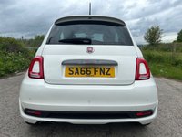 USED 2016 66 FIAT 500 1.2 S Hatchback 3dr Petrol Manual Euro 6 (s/s) (69 bhp) ONLY &pound;20 TAX + LOW INSURANCE GROUP + 7' TOUCHSCREEN DISPLAY WITH BLUETOOTH & DAB RADIO + AIR CON + ELECTRIC FRONT WINDOWS + HEATED REAR WINDSCREEN + REAR PARKING SENSORS + SPORTS PACK + GREAT 1ST TIME CAR + FINISHED IN BOSSA NOVA WHITE + REMOTE CENTRAL LOCKING WITH 2 KEYS + SPORT FABRIC + LEATHER STEERING WHEEL WITH AUDIO CONTROLS + PRIVACY GLASS + 15' SATIN GRAPHITE ALLOY WHEELS WITH TPMS