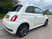 USED 2016 66 FIAT 500 1.2 S Hatchback 3dr Petrol Manual Euro 6 (s/s) (69 bhp) ONLY &pound;20 TAX + LOW INSURANCE GROUP + 7' TOUCHSCREEN DISPLAY WITH BLUETOOTH & DAB RADIO + AIR CON + ELECTRIC FRONT WINDOWS + HEATED REAR WINDSCREEN + REAR PARKING SENSORS + SPORTS PACK + GREAT 1ST TIME CAR + FINISHED IN BOSSA NOVA WHITE + REMOTE CENTRAL LOCKING WITH 2 KEYS + SPORT FABRIC + LEATHER STEERING WHEEL WITH AUDIO CONTROLS + PRIVACY GLASS + 15' SATIN GRAPHITE ALLOY WHEELS WITH TPMS