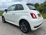USED 2016 66 FIAT 500 1.2 S Hatchback 3dr Petrol Manual Euro 6 (s/s) (69 bhp) ONLY &pound;20 TAX + LOW INSURANCE GROUP + 7' TOUCHSCREEN DISPLAY WITH BLUETOOTH & DAB RADIO + AIR CON + ELECTRIC FRONT WINDOWS + HEATED REAR WINDSCREEN + REAR PARKING SENSORS + SPORTS PACK + GREAT 1ST TIME CAR + FINISHED IN BOSSA NOVA WHITE + REMOTE CENTRAL LOCKING WITH 2 KEYS + SPORT FABRIC + LEATHER STEERING WHEEL WITH AUDIO CONTROLS + PRIVACY GLASS + 15' SATIN GRAPHITE ALLOY WHEELS WITH TPMS