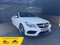 USED 2013 63 MERCEDES-BENZ E CLASS 3.0 E350d V6 BlueTEC AMG Sport Cabriolet G-Tronic+ Euro 6 (s/s) 2dr FULL SERVICE HIST 2X KEYS