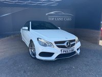 USED 2013 63 MERCEDES-BENZ E CLASS 3.0 E350d V6 BlueTEC AMG Sport Cabriolet G-Tronic+ Euro 6 (s/s) 2dr FULL SERVICE HIST 2X KEYS