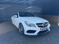 USED 2013 63 MERCEDES-BENZ E CLASS 3.0 E350d V6 BlueTEC AMG Sport Cabriolet G-Tronic+ Euro 6 (s/s) 2dr FULL SERVICE HIST 2X KEYS