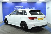 USED 2017 17 AUDI A3 1.6 TDI Black Edition Sportback 5dr Diesel Manual Euro 6 (s/s) (116 ps) 