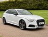 USED 2017 17 AUDI A3 2.0 TDI Black Edition Hatchback 3dr Diesel Manual Euro 6 (s/s) (150 ps) 