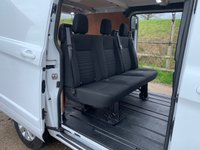 USED 2019 69 FORD TRANSIT CUSTOM 300 130BHP SWB LIMITED 6 SEAT KOMBI CREW CAB **1 OWNER FSH**WET BELT DONE**NO VAT** 