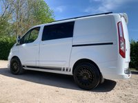 USED 2019 69 FORD TRANSIT CUSTOM 300 130BHP SWB LIMITED 6 SEAT KOMBI CREW CAB **1 OWNER FSH**WET BELT DONE**NO VAT** 