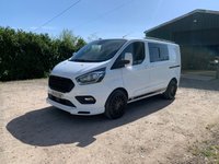 USED 2019 69 FORD TRANSIT CUSTOM 300 130BHP SWB LIMITED 6 SEAT KOMBI CREW CAB **1 OWNER FSH**WET BELT DONE**NO VAT** 