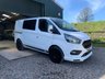 USED 2019 69 FORD TRANSIT CUSTOM 300 130BHP SWB LIMITED 6 SEAT KOMBI CREW CAB **1 OWNER FSH**WET BELT DONE**NO VAT** 