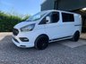 USED 2019 69 FORD TRANSIT CUSTOM 300 130BHP SWB LIMITED 6 SEAT KOMBI CREW CAB **1 OWNER FSH**WET BELT DONE**NO VAT** 
