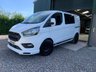 USED 2019 69 FORD TRANSIT CUSTOM 300 130BHP SWB LIMITED 6 SEAT KOMBI CREW CAB **1 OWNER FSH**WET BELT DONE**NO VAT** 