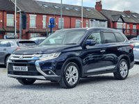 USED 2018 18 MITSUBISHI OUTLANDER 2.2 DI-D 4 SUV 5dr Diesel Manual 4WD Euro 6 (s/s) (147 ps) FSH | HEATED LEATHER | NAV