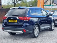 USED 2018 18 MITSUBISHI OUTLANDER 2.2 DI-D 4 SUV 5dr Diesel Manual 4WD Euro 6 (s/s) (147 ps) FSH | HEATED LEATHER | NAV