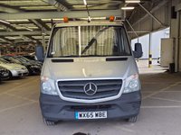 USED 2015 65 MERCEDES-BENZ SPRINTER 2.1 313 CDI Chassis Cab 2dr Diesel Manual RWD L3 (129 bhp) CRUISE CONTROL,TAIL LIFT,LWB,SILVER