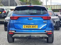 USED 2019 69 KIA SPORTAGE 1.6 CRDi EcoDynamics+ 4 SUV 5dr Diesel Hybrid Manual Euro 6 (s/s) (134 bhp) ?SERV H | LEATHERS | APPLE CAR
