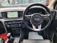 USED 2019 69 KIA SPORTAGE 1.6 CRDi EcoDynamics+ 4 SUV 5dr Diesel Hybrid Manual Euro 6 (s/s) (134 bhp) ?SERV H | LEATHERS | APPLE CAR