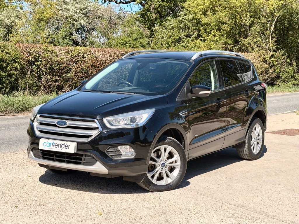 USED 2017 67 FORD KUGA 1.5T EcoBoost Titanium SUV 5dr Petrol Auto AWD Euro 6 (s/s) (182 ps) 9 Services| SatNav| R.Sensor| Cruise |Android Auto|