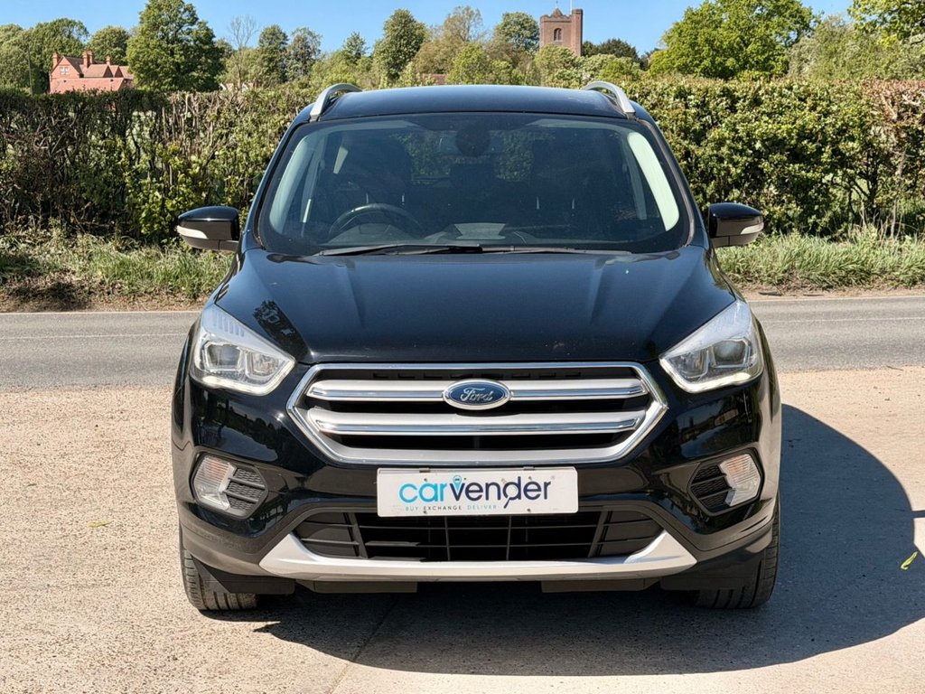 USED 2017 67 FORD KUGA 1.5T EcoBoost Titanium SUV 5dr Petrol Auto AWD Euro 6 (s/s) (182 ps) 9 Services| SatNav| R.Sensor| Cruise |Android Auto|