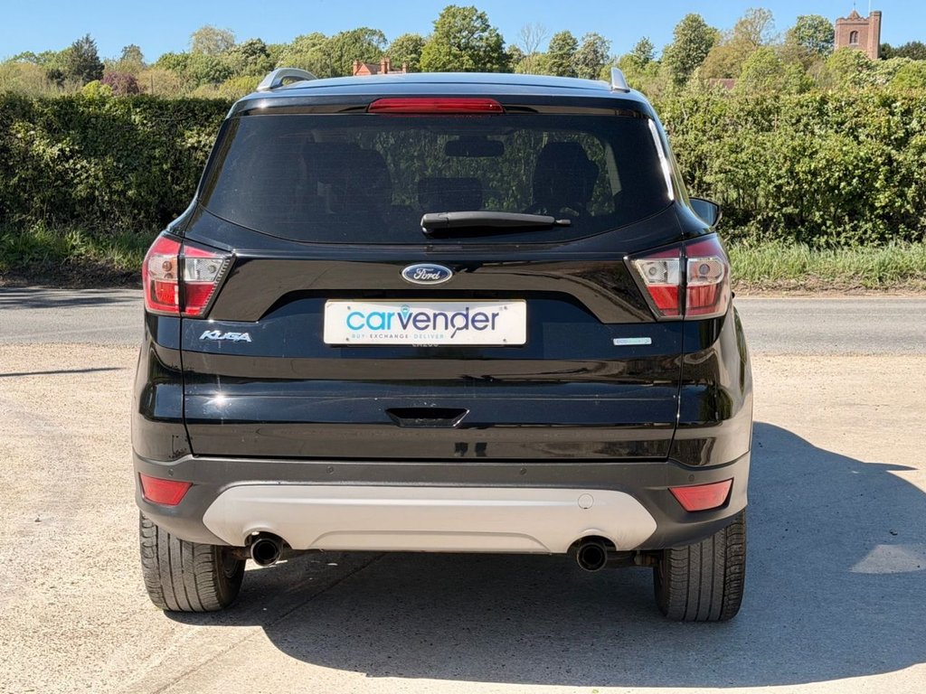 USED 2017 67 FORD KUGA 1.5T EcoBoost Titanium SUV 5dr Petrol Auto AWD Euro 6 (s/s) (182 ps) 9 Services| SatNav| R.Sensor| Cruise |Android Auto|