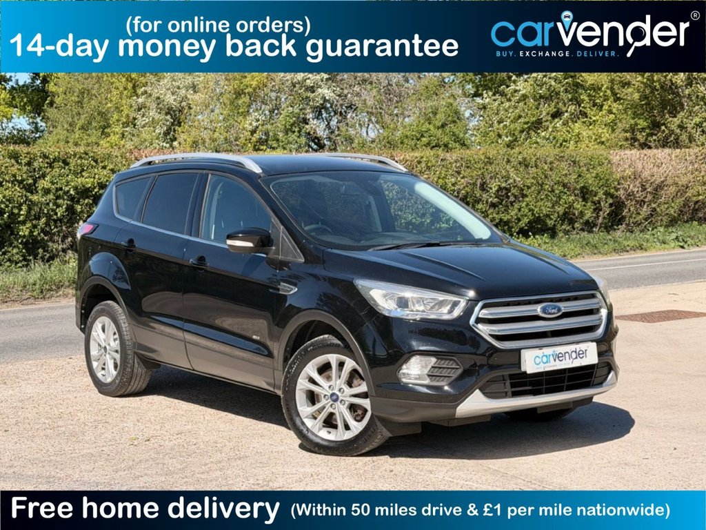 USED 2017 67 FORD KUGA 1.5T EcoBoost Titanium SUV 5dr Petrol Auto AWD Euro 6 (s/s) (182 ps) 9 Services| SatNav| R.Sensor| Cruise |Android Auto|
