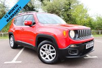 USED 2016 66 JEEP RENEGADE 1.4T MultiAirII Longitude SUV 5dr Petrol Manual Euro 6 (s/s) (140 ps) Just Serviced Ready to Drive Away