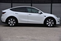 USED 2023 23 TESLA MODEL Y (Dual Motor) Long Range SUV 5dr Electric Auto 4WDE (384 bhp) 1 Owner from New | 2 Keys | Glass Panoramic Roof | VAT Qualifying |Battery Health 93% |  2x Charging Cables Included | Satellite Navigation | Full Black Leather Upholstry | Privacy Glass | Towing Hitch | Pearlescent Paint - Pearl White | 19" Alloy Wheels - Gemini | Tesla Manufacturers Warranty | MOT Valid (19/03/2027)