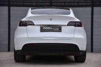 USED 2023 23 TESLA MODEL Y (Dual Motor) Long Range SUV 5dr Electric Auto 4WDE (384 bhp) 1 Owner from New | 2 Keys | Glass Panoramic Roof | VAT Qualifying |Battery Health 93% |  2x Charging Cables Included | Satellite Navigation | Full Black Leather Upholstry | Privacy Glass | Towing Hitch | Pearlescent Paint - Pearl White | 19" Alloy Wheels - Gemini | Tesla Manufacturers Warranty | MOT Valid (19/03/2027)