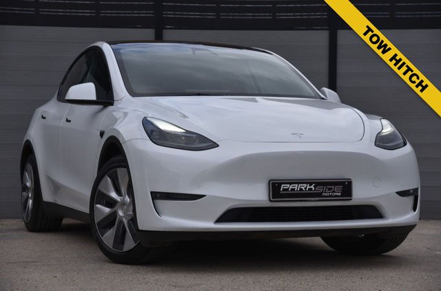 View our Tesla Model Y (Dual Motor) Long Range SUV 5dr Electric Auto 4WDE (384 bhp)