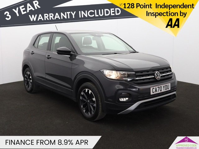 View our Volkswagen T-Cross 1.0 TSI S SUV 5dr Petrol Manual Euro 6 (s/s) (95 ps)