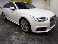 USED 2016 66 AUDI A4 AVANT 2.0 TDI S line Estate 5dr Diesel S Tronic quattro Euro 6 (s/s) (190 ps) Sat Nav-Heated seats-DAB Radio