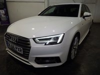 USED 2016 66 AUDI A4 AVANT 2.0 TDI S line Estate 5dr Diesel S Tronic quattro Euro 6 (s/s) (190 ps) Sat Nav-Heated seats-DAB Radio