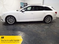 USED 2016 66 AUDI A4 AVANT 2.0 TDI S line Estate 5dr Diesel S Tronic quattro Euro 6 (s/s) (190 ps) Sat Nav-Heated seats-DAB Radio