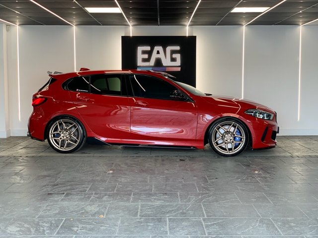 USED 2024 24 BMW 1 SERIES 2.0 M135i Hatchback 5dr Petrol Auto xDrive Euro 6 (s/s) (306 ps) MOTECH ALLOYS | REMUS EXHAUST