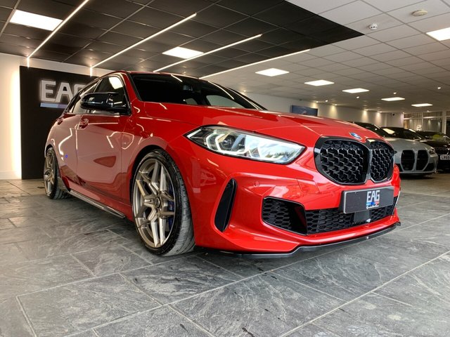 USED 2024 24 BMW 1 SERIES 2.0 M135i Hatchback 5dr Petrol Auto xDrive Euro 6 (s/s) (306 ps) MOTECH ALLOYS | REMUS EXHAUST