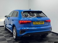 USED 2022 72 AUDI A3 1.4 TFSIe 40 S line Sportback 5dr Petrol Plug-in Hybrid S Tronic Euro 6 (s/s) 13kWh (204 ps) 1 Owner / Sat Nav / Apple Car Play / Bluetooth / Isofix / DAB Rado / Cruise Control