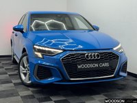 USED 2022 72 AUDI A3 1.4 TFSIe 40 S line Sportback 5dr Petrol Plug-in Hybrid S Tronic Euro 6 (s/s) 13kWh (204 ps) 1 Owner / Sat Nav / Apple Car Play / Bluetooth / Isofix / DAB Rado / Cruise Control